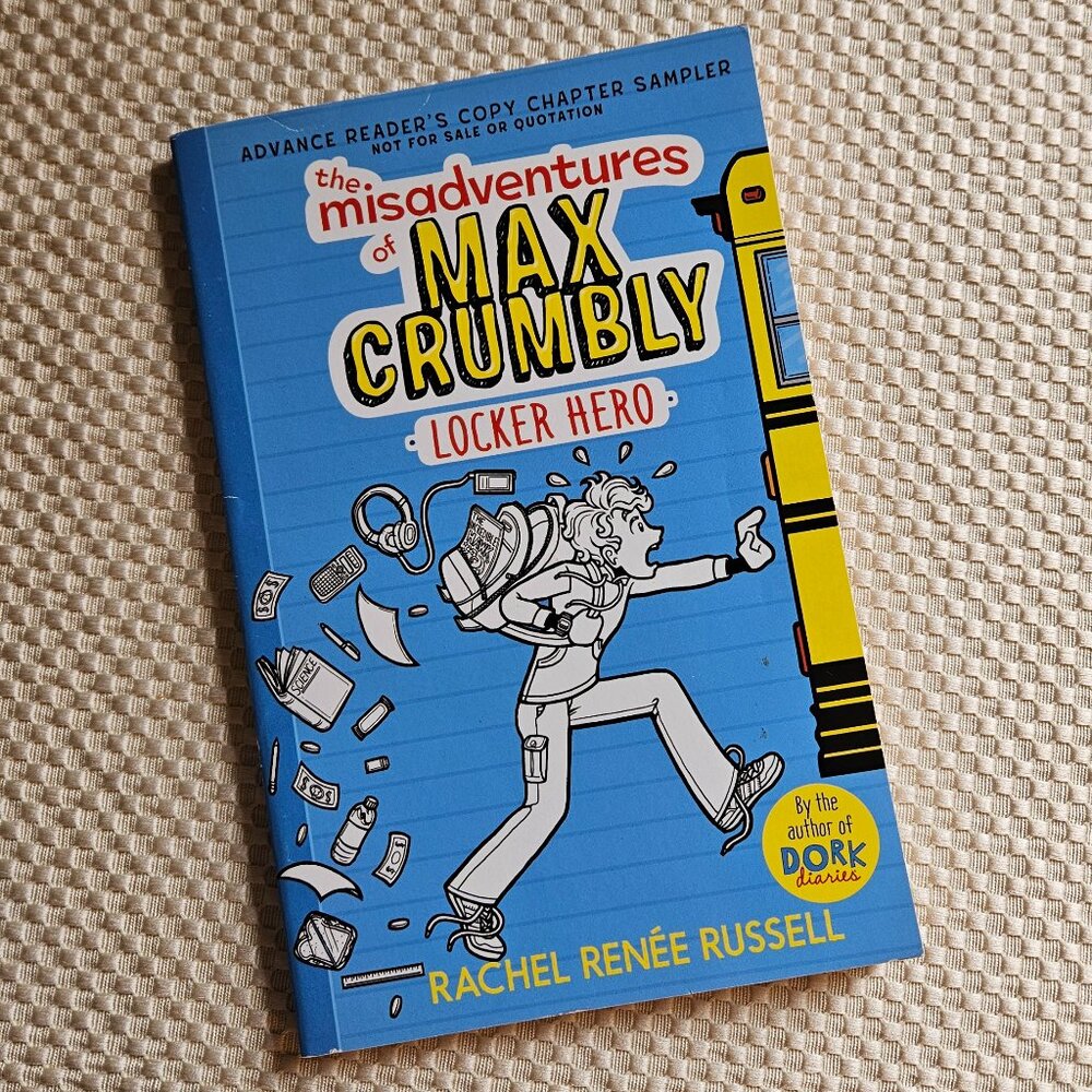 4/$20 The Misadventures of Max Crumbly -‎ Locker Hero - Paperback